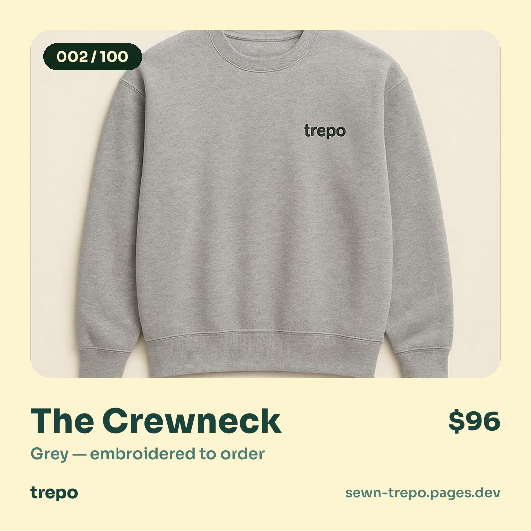 The Crewneck — Grey